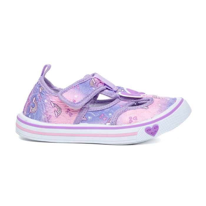 Детска Платнена Патика 751123 Pink/Purple