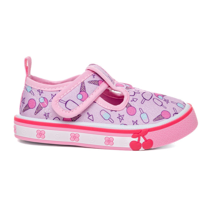 Бебешка Платнена Патика W802003 Pink