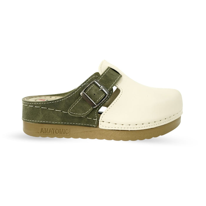 Женска Кломпа 154182 Beige-Khaki