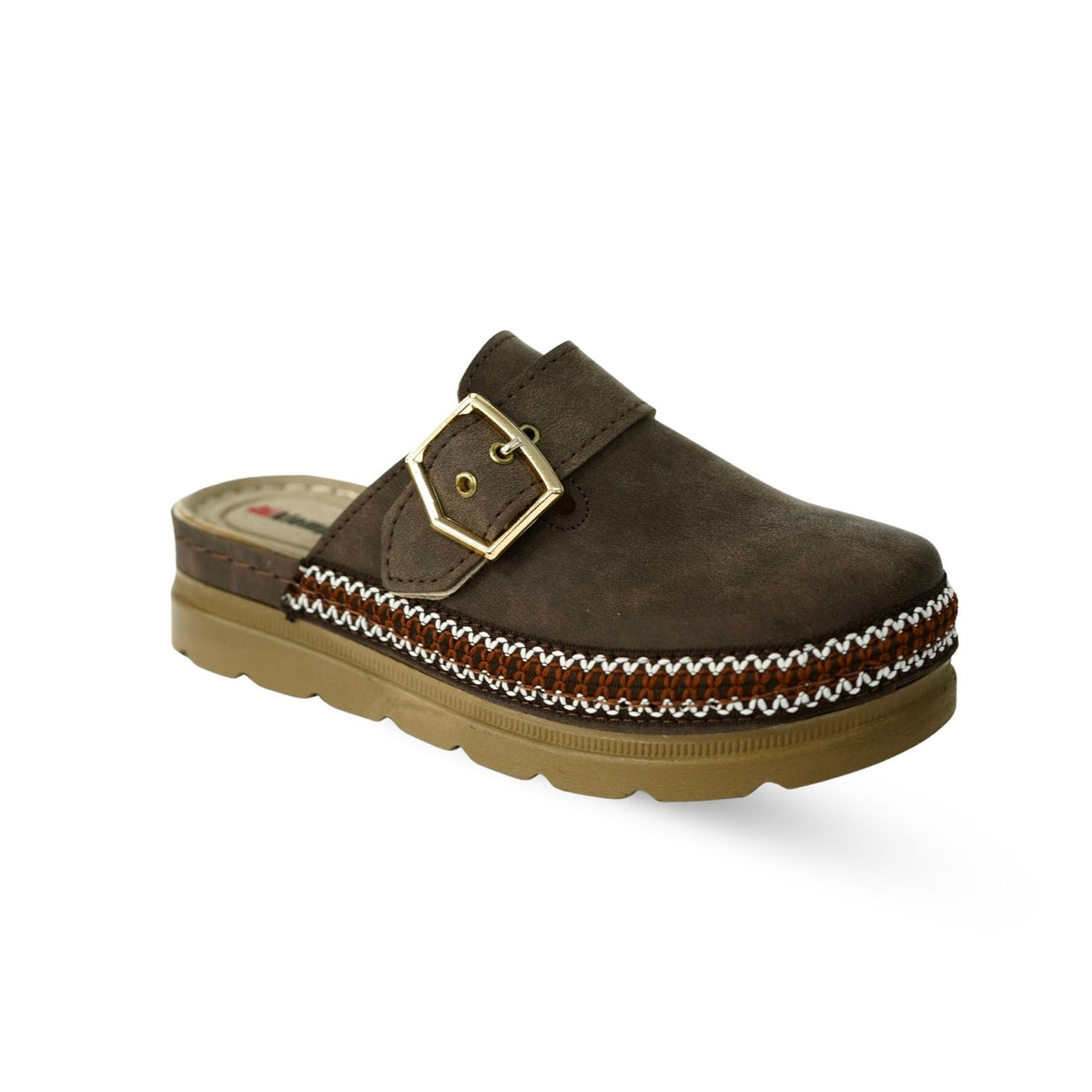 Женска Кломпа 1541444 Brown