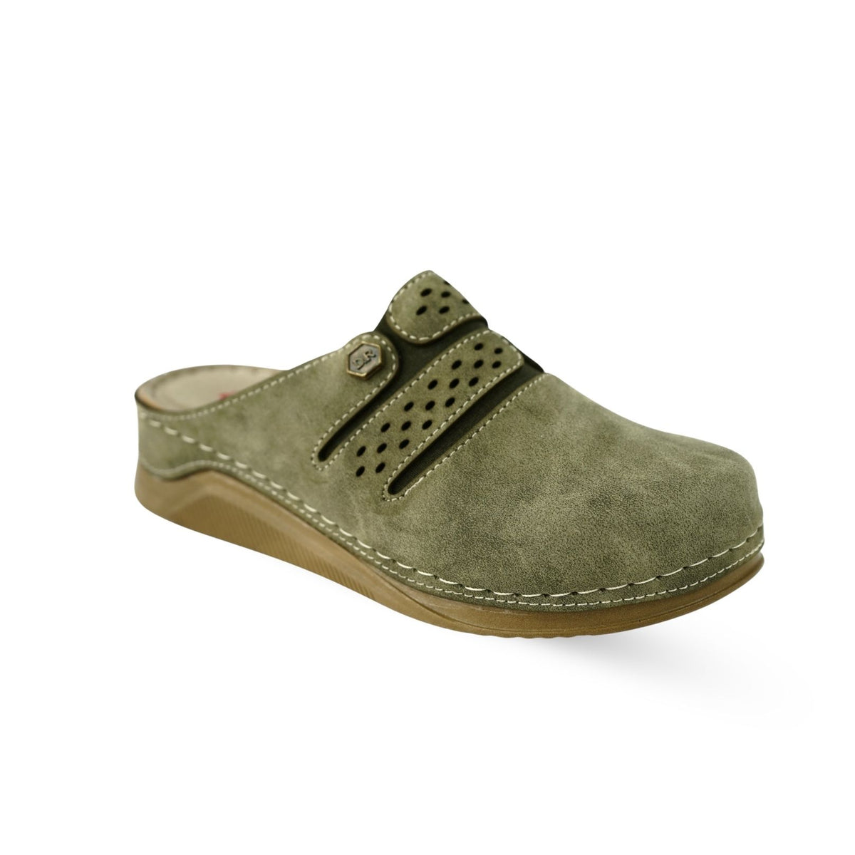Женска Кломпа 1541374 Khaki