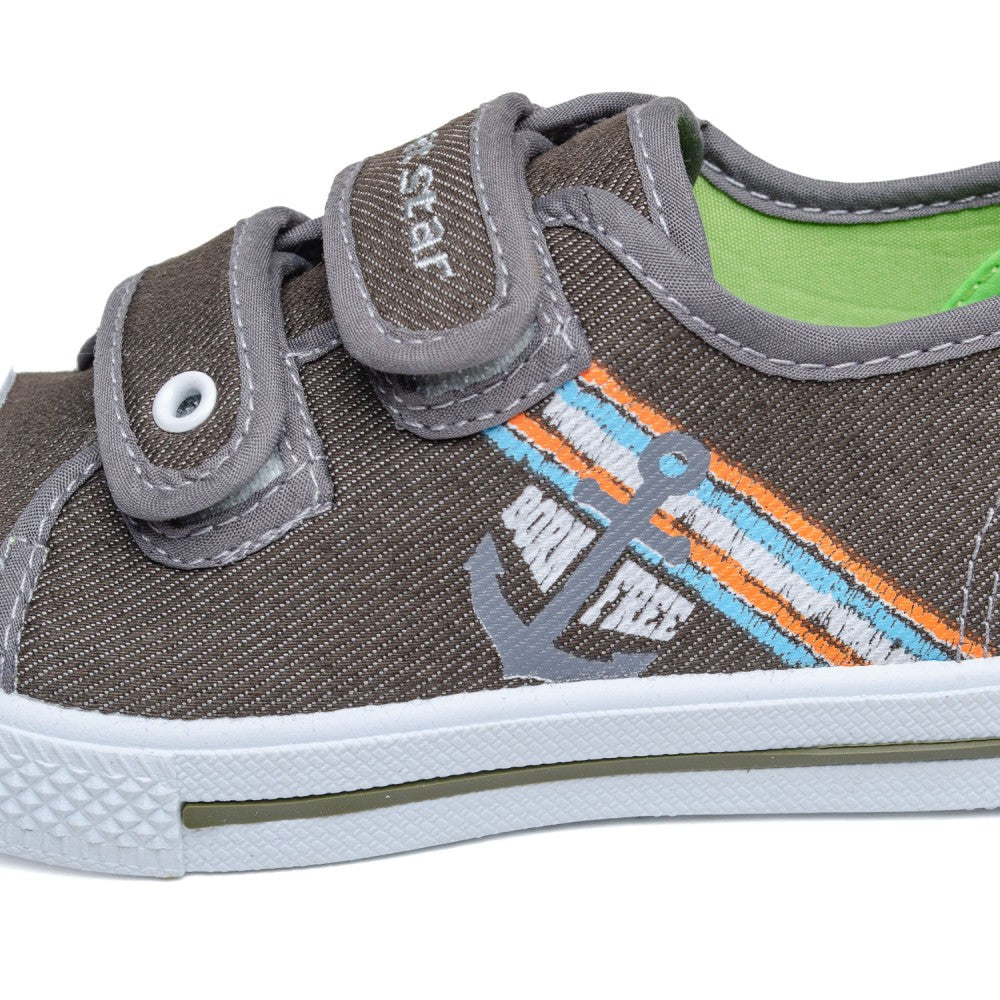 Детска Платнена Патика 012251 Grey