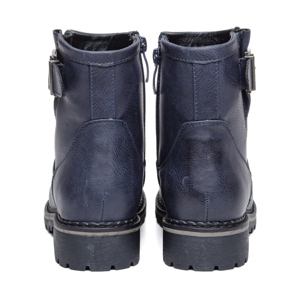 Женска Чизма 021211 Navy