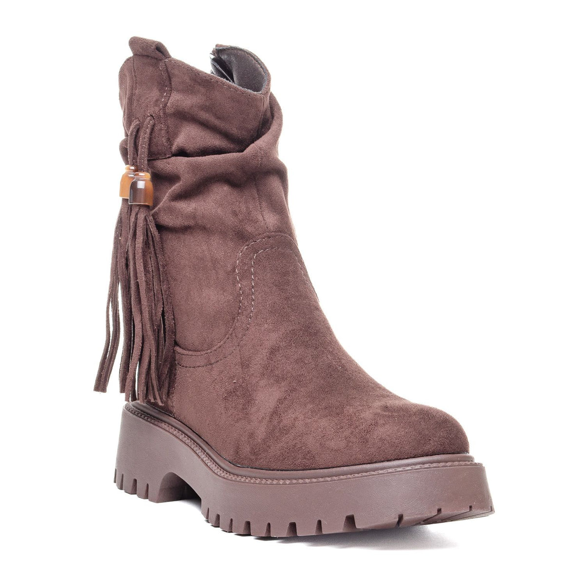 Женска Чизма W851035 Brown