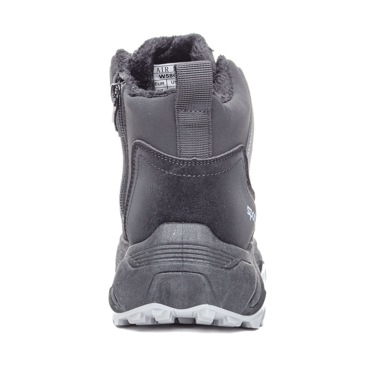 Машка Чизма W586071 Black/Grey